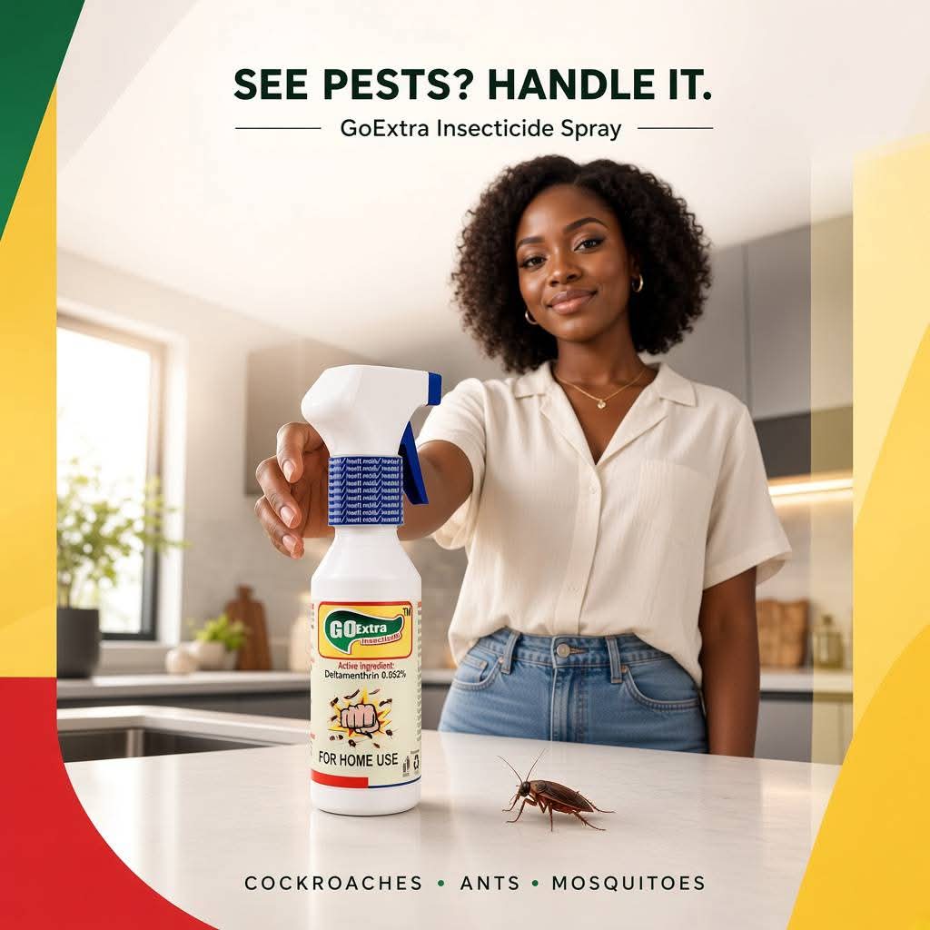 See pests? Handle it — GoExtra insecticide spray